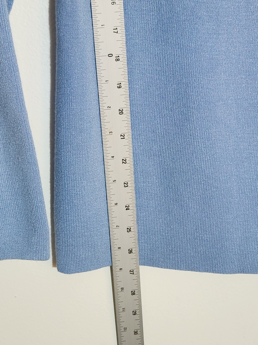Ashley Stewart Light Blue Cut-Out Sweater Size 14/16 NWT - Picture 6 of 7